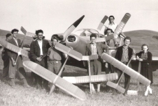 Modeláři TOS Kuřim, 1950