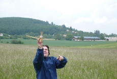 Antonín Křižka s Exprevítem