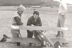 Zdeněk Bedřich, Zálet makety Avia B.534, Medlánky 1985