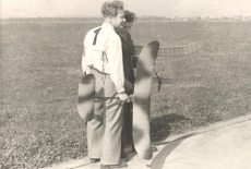 1947 - Zdeněk Husička s Bečičkou na CMZ v Otrokovicích